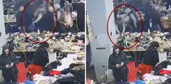The moments when the suspects took a knife from the market stall in the Minguzzi murder case are captured on camera.