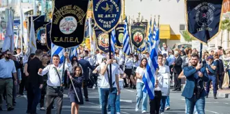 The Greek minister embraced the bloody legacy of EOKA and targeted Kyrenia.