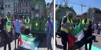 The opening ceremony of Eurovision was overshadowed by the Gaza protest.