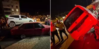 المركبة التجارية الخفيفة صعدت على السيارة التي أخذ عربونها للبيع.