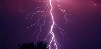 A woman was struck by lightning and lost her life while talking on the phone.
