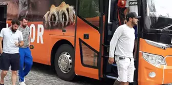 The players in the relegated team started to flee.