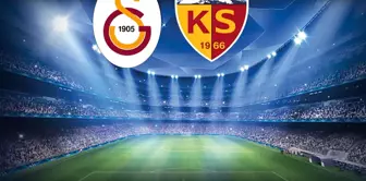 The lion is stepping onto the field for the championship match! The starting lineups for the Galatasaray-Kayserispor match have been announced.