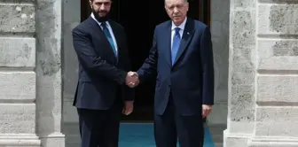 President Erdoğan met with Şara at Dolmabahçe! Here are the first images.