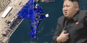 A 5,000-ton warship fell before Kim's eyes.