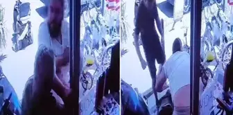 النقاش حول الحديقة تحول إلى شجار! تبادلوا الضربات والركلات.