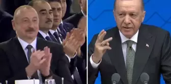 Cumhurbaşkanı Erdoğan'dan Azerbaycan'da dikkat çeken mesaj: Üç devlet tek millet

الرئيس أردوغان يرسل رسالة لافتة في أذربيجان: ثلاث دول أمة واحدة