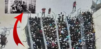 The world is talking about this image! A photo taken in Gaza has been compared to a Nazi camp.