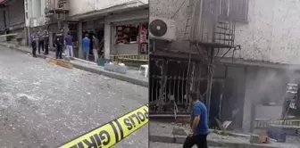 Explosion at the kiosk in Güngören! The street turned into a battlefield.