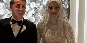 National football player Kerem Aktürkoğlu has tied the knot.