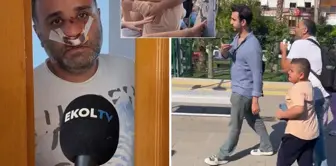 The father, who was beaten in front of his children, broke his silence.