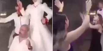 The torch show at the wedding was leading to a disaster.