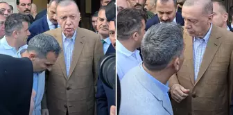 الرئيس أردوغان أدى صلاة العيد في مرمريس.