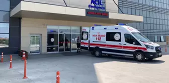 A young girl was seriously injured after getting her hand caught in a meat grinder while processing sacrificial meat.
