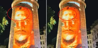 Galatasaray'ın ışık şovunda dikkat çeken detay, Arapça'ya şu şekilde çevrilebilir:

