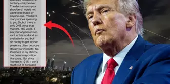 Trump shared the message from the U.S. ambassador to Israel: The flag will not come down.