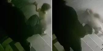 الوالد المزعوم الذي ركل ابنه في السلم تم اعتقاله.