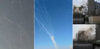 The moments when Iran struck Israel were broadcast live.