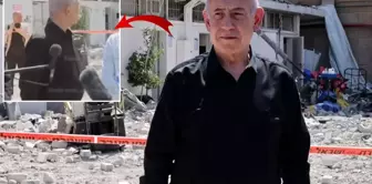 The building collapsed while Netanyahu was speaking live.