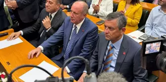 Muharrem İnce returned to the CHP after 4.5 years.