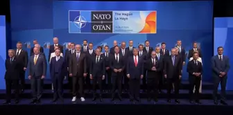 Family photo at the NATO Summit! Leaders of 32 countries in the same frame.