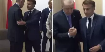 إردوغان يوجه صدمة باردة لماكرون الذي حاول فرض هيمنته بلغة الجسد.
