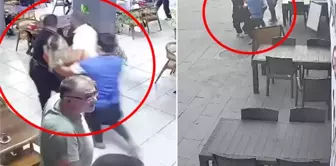 The moments when Gülizar, who was stabbed to death in the restaurant, was taken to the hospital are captured on camera.
