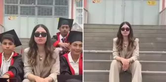 The music chosen by the teacher participating in the graduation ceremony sparked a debate.