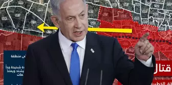 Exile map from the Israeli army! They marked the neighborhoods in Gaza one by one.
