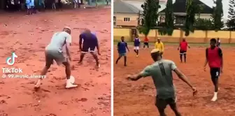 The field where Osimhen plays football has become a topic of discussion.