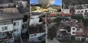 Fires continue in three provinces! Many houses have turned to ashes, and a power line exploded like a bomb.