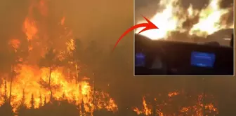 The difficult moments of the teams trapped in the flames: Oh God, help us.