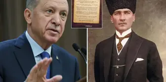 President Erdoğan shared the telegram sent by Atatürk: 