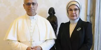 Emine Erdoğan met with Pope Leo XIII.
