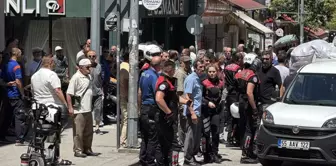 A woman kicked a police officer, chaos ensued: 5 arrests.
