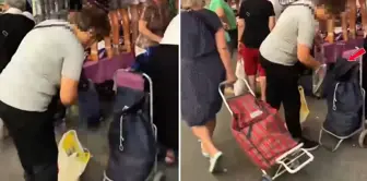 A big scandal at the market! They thought no one was watching, but the camera was recording.