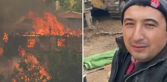 Sad news from the fire in Ödemiş! A forest worker has been martyred.
