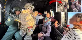 Mehmetçik، العائلة المحاصرة في القرية التي engulfedها النيران أنقذ.