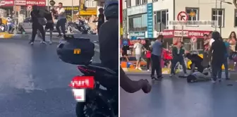 He assaulted the women they were arguing with using a motorcycle helmet.