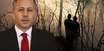 وزير ييرليكايا في منطقة الحريق: 228 مسكنًا تضررت بشكل كبير.