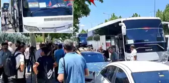 Для церемонии сложения оружия из Диярбакыра выехали 4 автобуса.