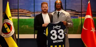 Fenerbahçe announced the transfer of Archie Brown.