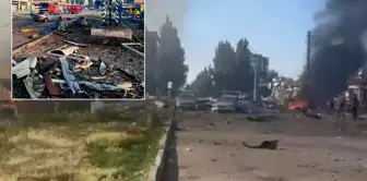 Russia attacked a shopping mall in Ukraine with a 500-kilogram bomb.