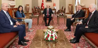 The first step for the commission! Kurtulmuş met with the Deputy Speakers of the Parliament.
