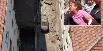 The extent of the damage in Ankara became apparent as dawn broke; the woman, seeing the final state of her home, went into shock.