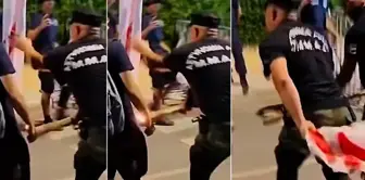 Ugly provocation in the Greek Cypriot Administration! The Greek Cypriot police prevented an attempt to burn the TRNC flag.