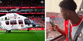 They landed their new transfers on the field by helicopter! There's also a familiar name.