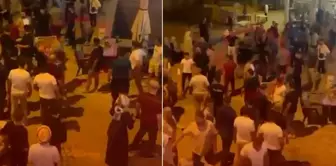 The claim that 10 people assaulted the police in the presence of their children at the judge's father's restaurant.