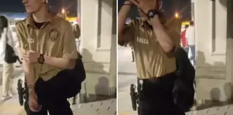 A strange event! The guard caught the guard.