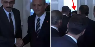 Özgür Özel - The name that made an impact on the meeting with İbrahim Kalın! Stepping behind the door...